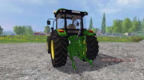 John Deere 5080M для Farming Simulator 2015