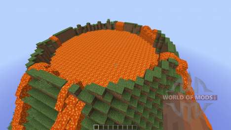 Volcano World для Minecraft