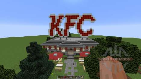 KFC Redstone powered для Minecraft
