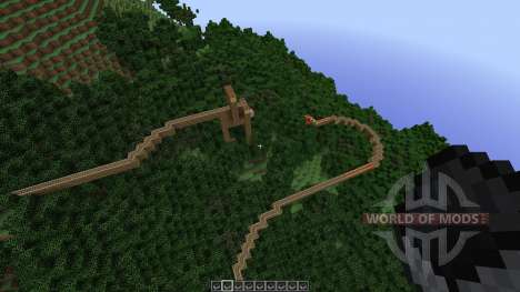 The Lost Island Adventure Coaster для Minecraft