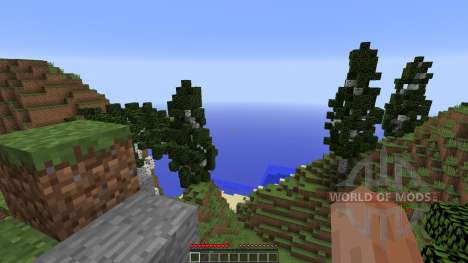 Custom Terrain Archipelago V2 для Minecraft