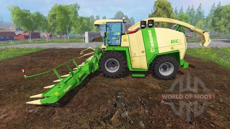 Krone Big X 1100 [mouse controlled] v2.0 для Farming Simulator 2015