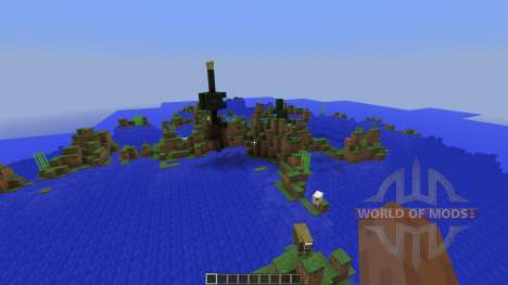 Outstanding Isles для Minecraft
