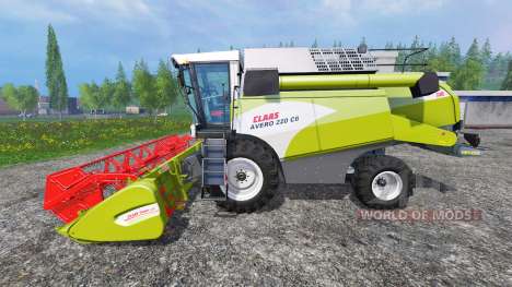 CLASS Avero 220 для Farming Simulator 2015