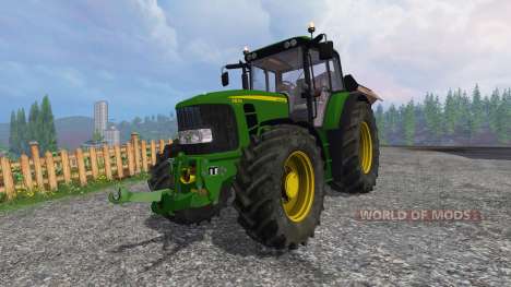 John Deere 6830 Premium FL v3.5 для Farming Simulator 2015