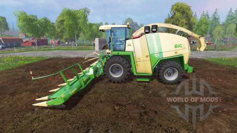 Krone Big X 1100 [tank 300000 liters] v1.2 для Farming Simulator 2015