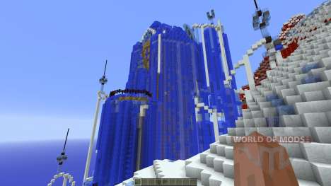 Frozen Elsas Ice Castle для Minecraft