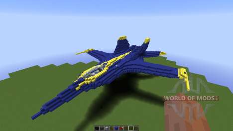 US Navy Blue Angle для Minecraft