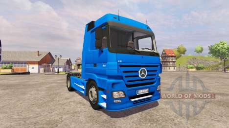 Mercedes-Benz Actros v2.0 для Farming Simulator 2013