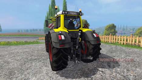 Fendt 936 Vario yellow bull для Farming Simulator 2015