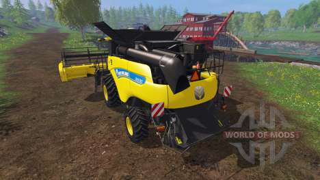 New Holland CR9.90 v1.1 [yellow edition] для Farming Simulator 2015
