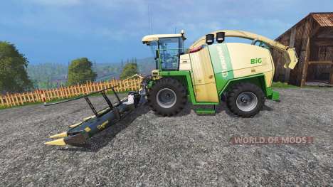 Krone Big X 1100 [tank 300000 liters] [crusher] для Farming Simulator 2015