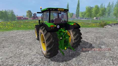 John Deere 6170R v2.2 для Farming Simulator 2015