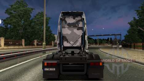 Volvo VNL 670 Urban Camo Skin для Euro Truck Simulator 2