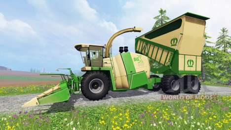 Krone Big X 650 Cargo v4.3 для Farming Simulator 2015