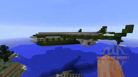 Military aircraft для Minecraft