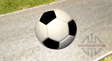 Гигантский футбольный мяч для BeamNG Drive