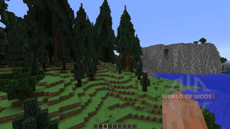 Mountain Island Map для Minecraft