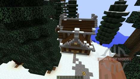 Vikdal Vikingvillage для Minecraft