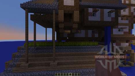Small Flowing Steampunk Farm для Minecraft