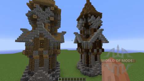 Medieval Tower Assorted Wood Variants для Minecraft