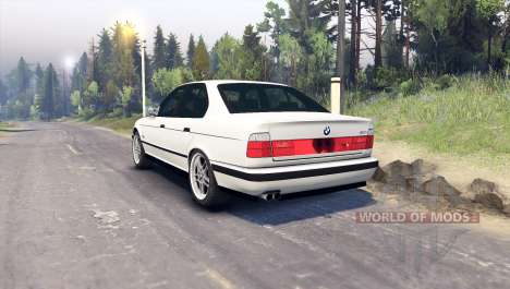 BMW M5 (E34) 1995 v1.1 для Spin Tires