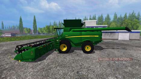 John Deere S680 для Farming Simulator 2015