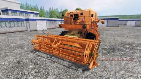 Bizon Z056 [orange] для Farming Simulator 2015