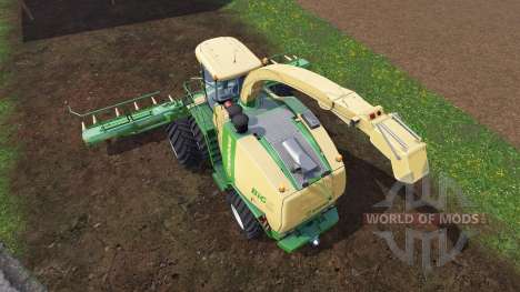 Krone Big X 1100 [twin fronts wheels 2] для Farming Simulator 2015