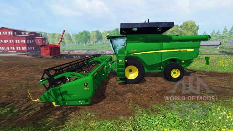 John Deere S 690i v1.0 для Farming Simulator 2015