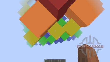 Fibonacci Cube Spiral для Minecraft