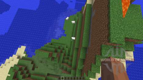 Tropical survival island для Minecraft