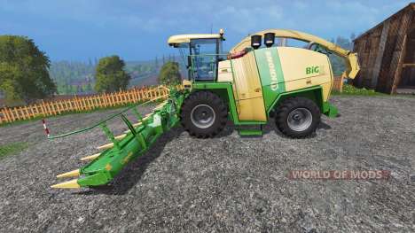 Krone Big X 1100 [inluding cutters] для Farming Simulator 2015