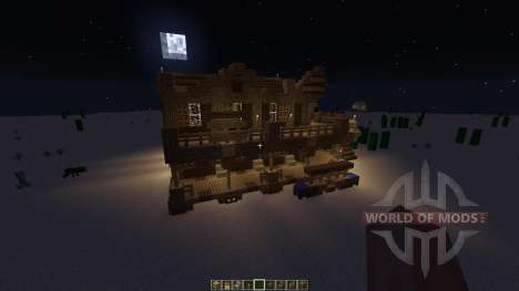Western Saloon для Minecraft