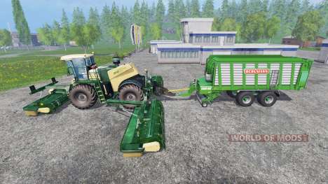 Krone Big M 500 [attach] v2.0 для Farming Simulator 2015