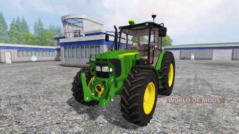 John Deere 5080M FL для Farming Simulator 2015