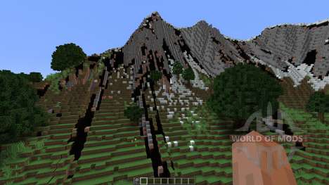 Super Realistic Mountainzzz для Minecraft