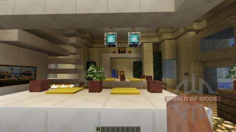 Modern Island Mansion для Minecraft