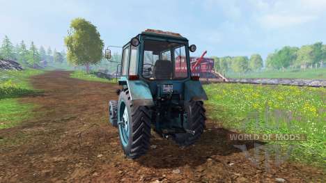 МТЗ-80 [синий] v2.0 для Farming Simulator 2015