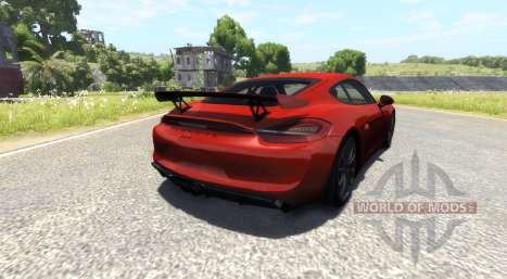 Porsche Cayman GT4 для BeamNG Drive