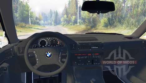 BMW 525iX (E34) Touring для Spin Tires
