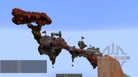Fly over CTW Map для Minecraft