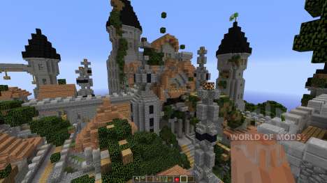 Dianites Fortress Overgrown для Minecraft