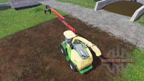 Krone Big X 1100 [crusher] v2.0 для Farming Simulator 2015