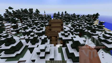 Small winter home для Minecraft