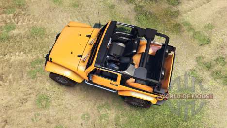 Jeep Wrangler orange для Spin Tires