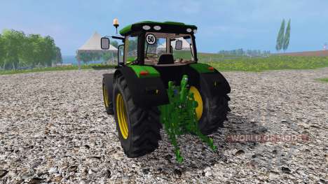 John Deere 6170R v3.5 для Farming Simulator 2015
