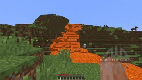Giant volcano для Minecraft