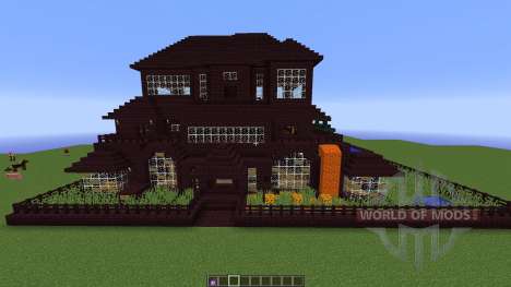 Infernal house MEGA Planet для Minecraft