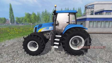 New Holland T8020 v4.5 для Farming Simulator 2015